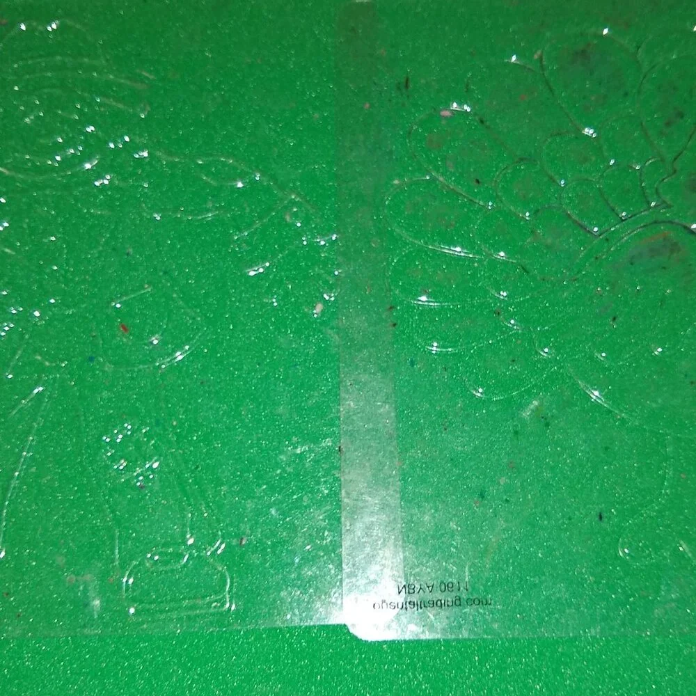Rubbing Trace Plates Coloring  7
